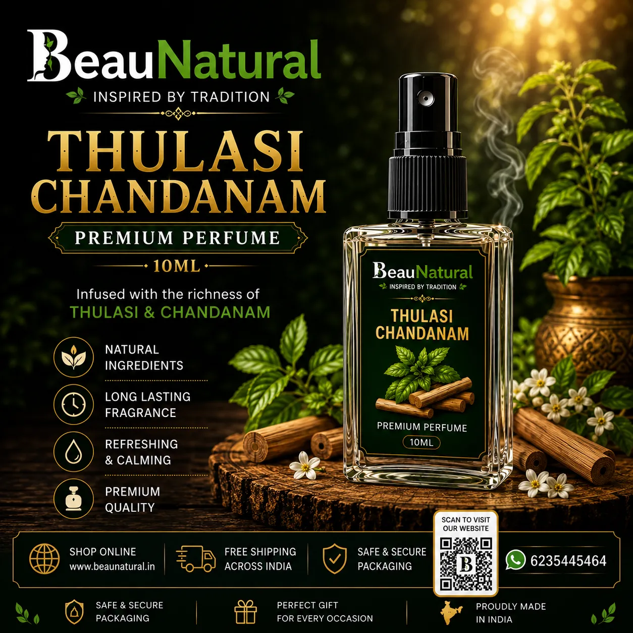 THULASI CHANDANAM PREMIUM PERFUME
