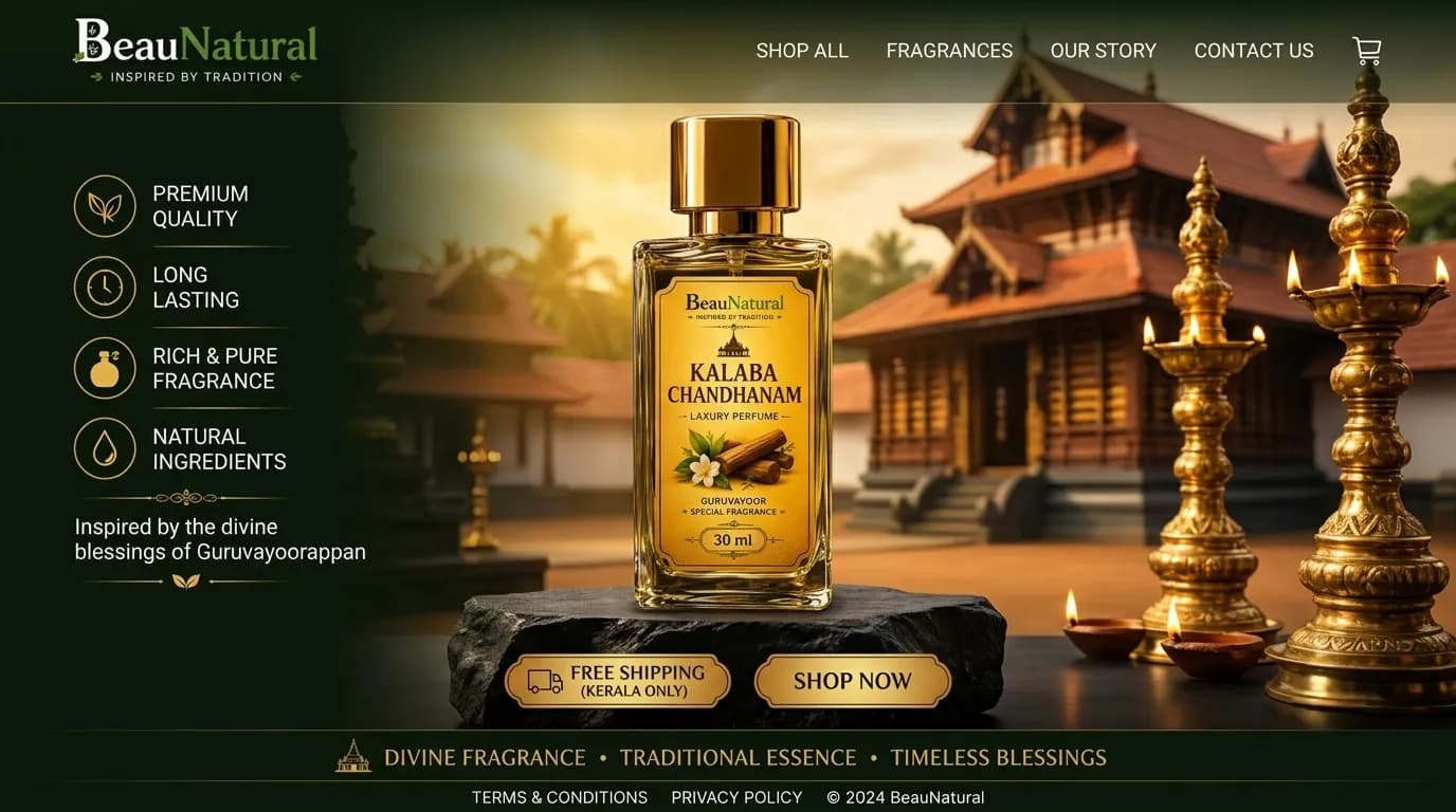 KALABA CHANDANAM 30 ML LAXURY PERFUME